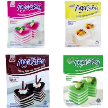 

AGARASA Nutrijell Varian Rasa / Tepung Agar - agar dengan rasa