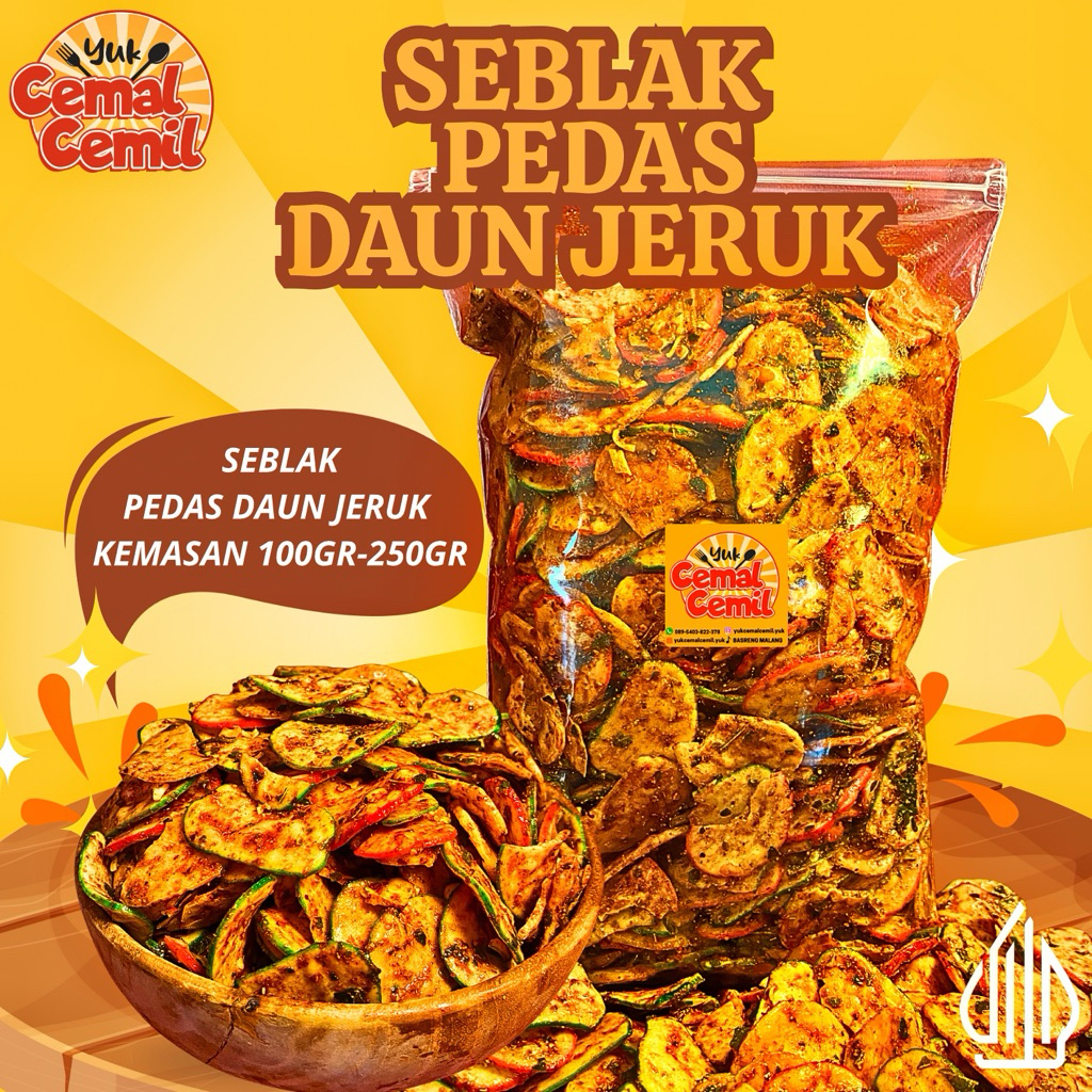

SEBLAK | SEBLAK PEDAS DAUN JERUK 250gr