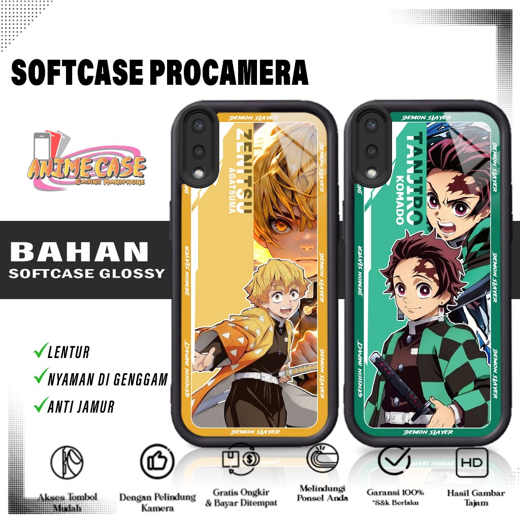 Case SAMSUNG A01 CORE M01 CORE Anime Case Motif DMON2 Casing Hp 2D GLossy Softcase Hp Hardcase Hp Bi