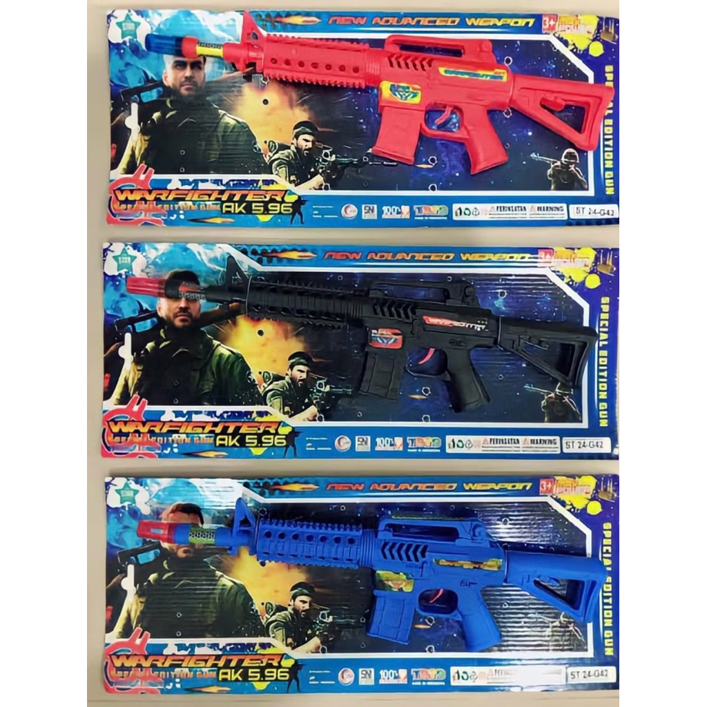 ( BISA COD ) PROMO MAINAN ANAK PISTOL TEMBAK TEMBAKAN GUNMAN PUBG BISA BUNYI MAINAN LAKI LAKI MURAH 