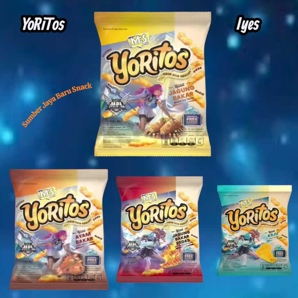 

Yoritos Iyes | Isi 10 Bungkus