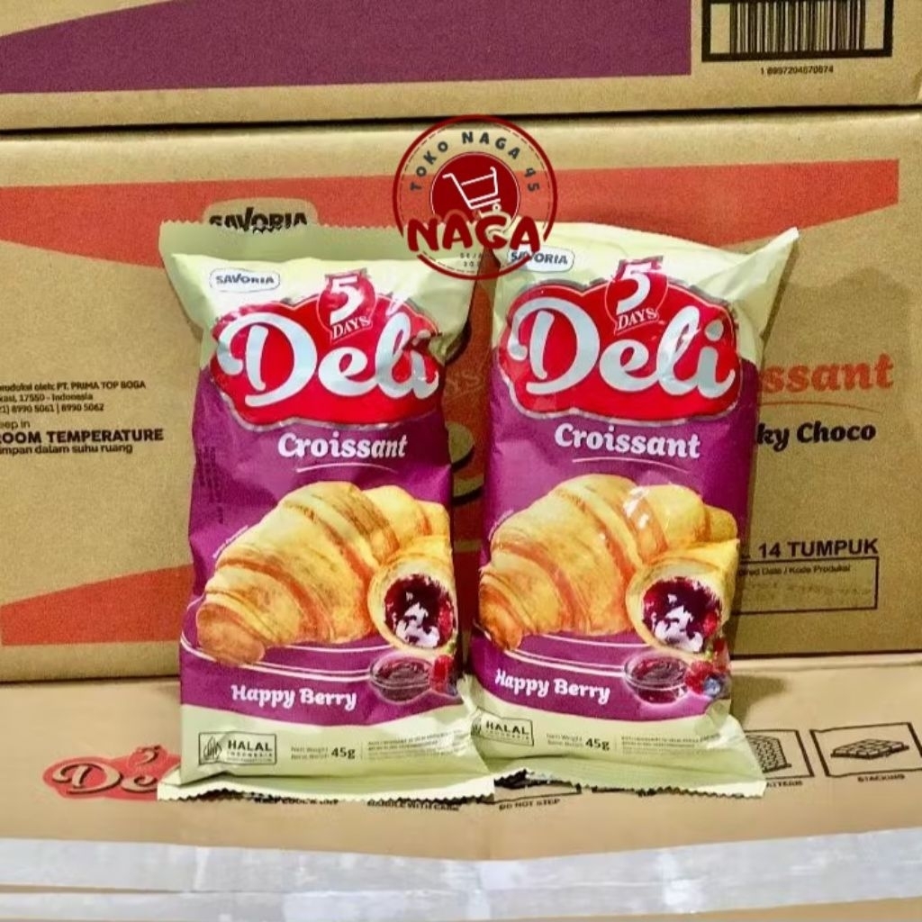 

SALE DELI CROISSANT ROTI HAPPY BERRY