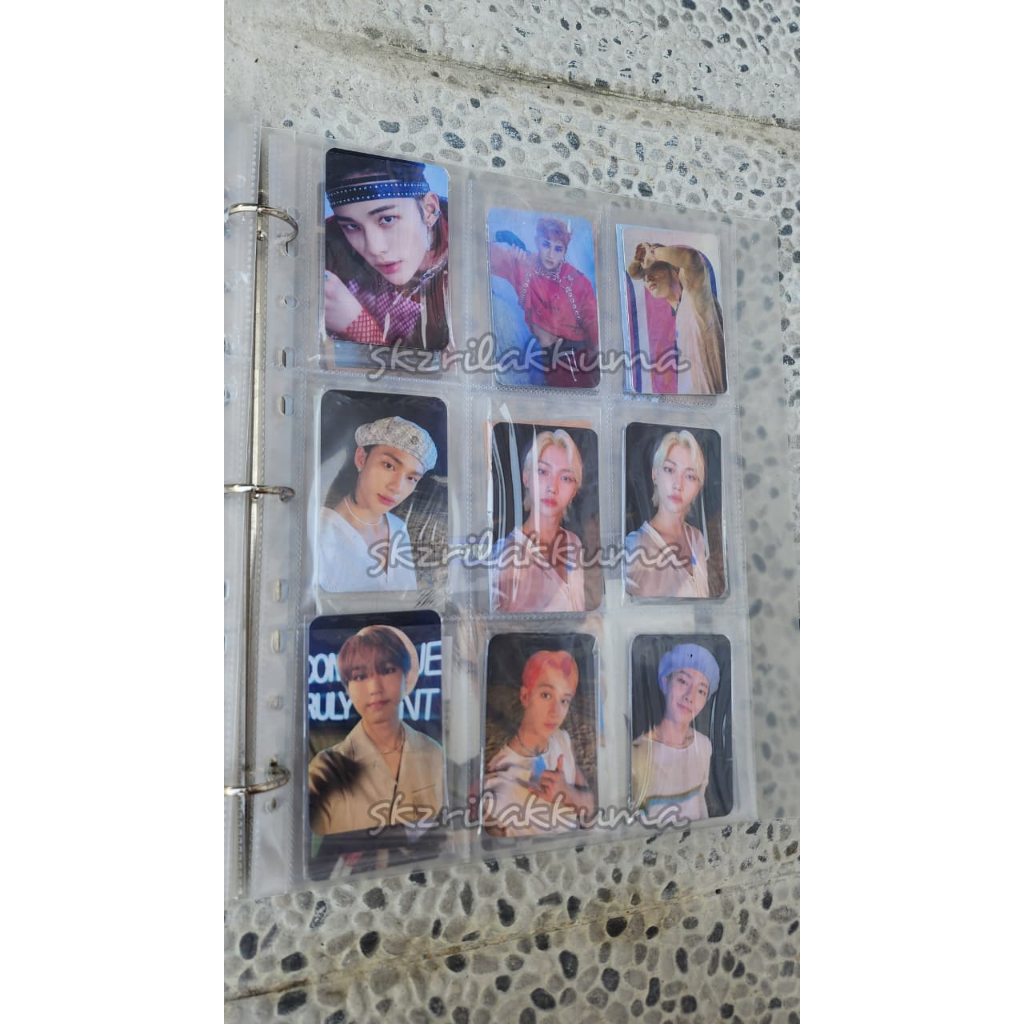 BACA DESC pc photocard skz stray kids hyunjin bang chan mecima mcm concept jeongin in life inlife in