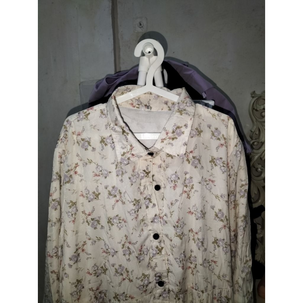 midi dress flower bunga bellacus