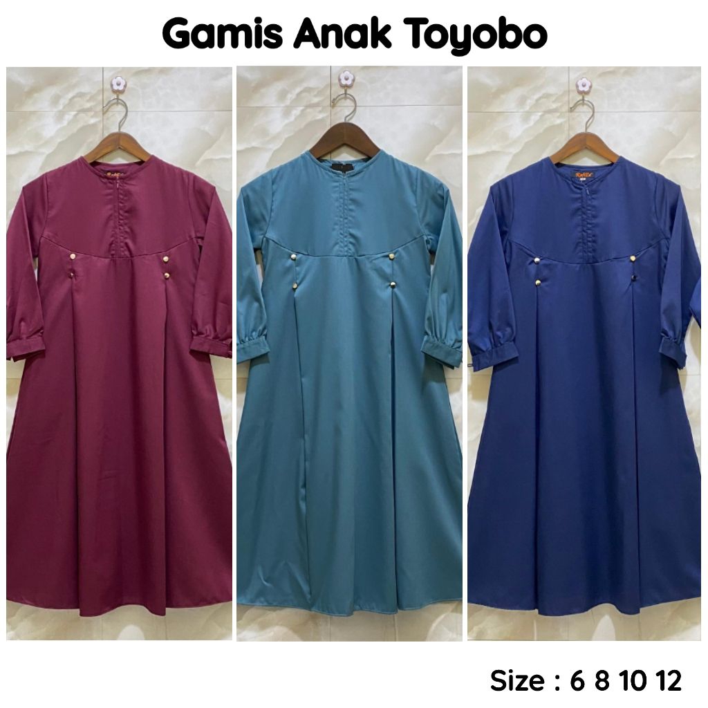 gamis anak toyobo sarimbit