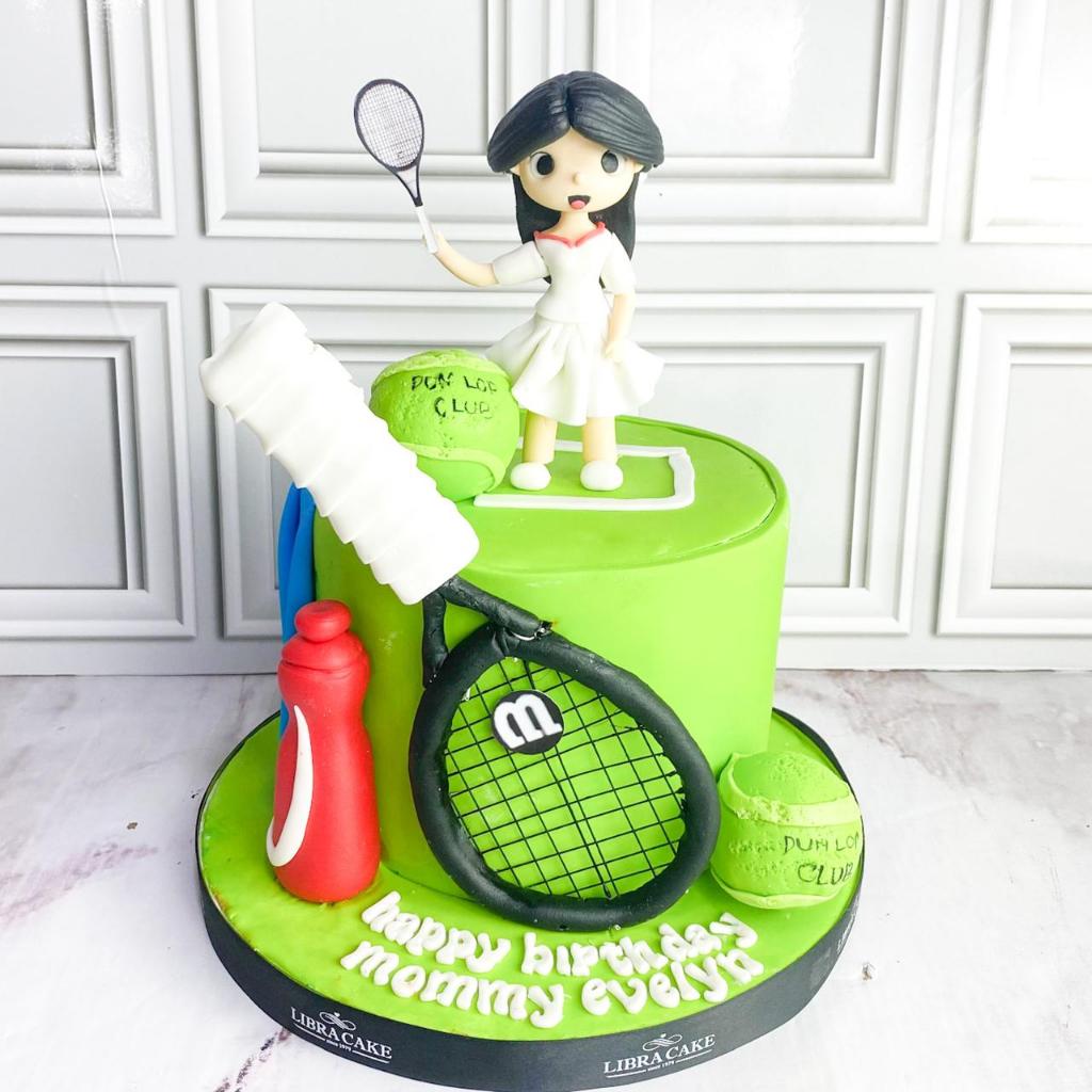 

Kue Ulang Tahun/Birthday Cake/Kue Ultah Tema Tennis/Kue Tennis/Kue Birthday Jakarta