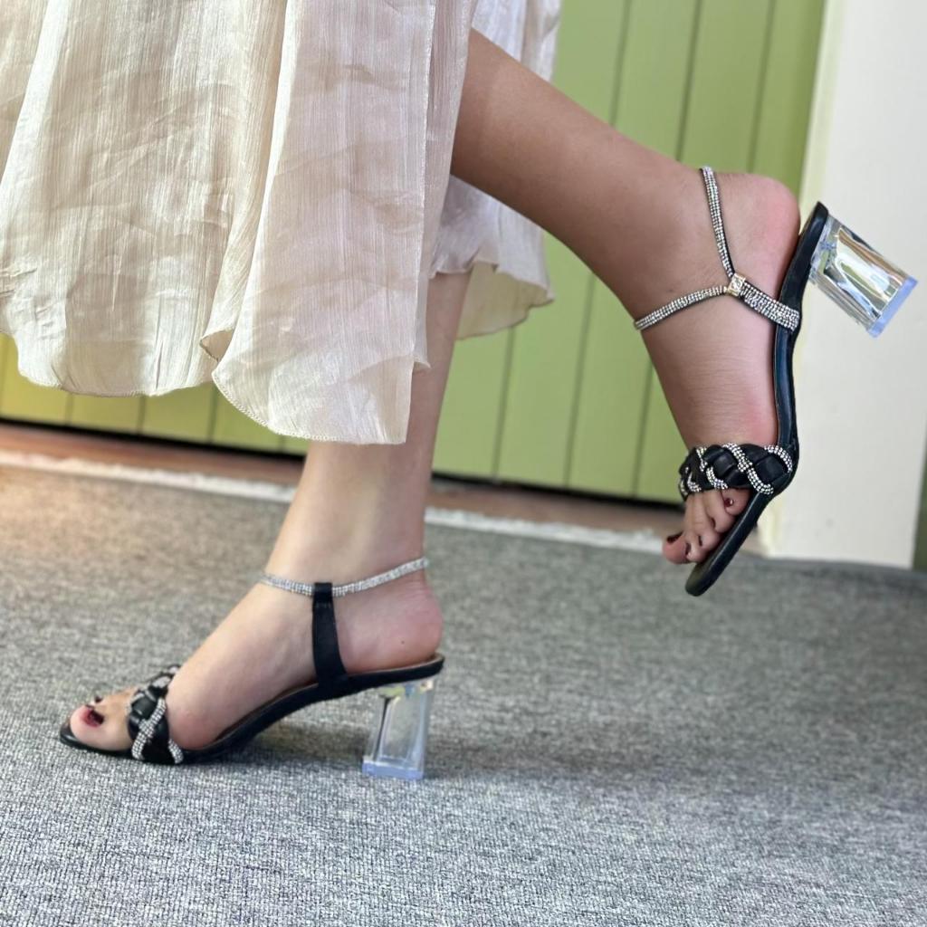 Papeza - Sandal Heels Tali 7 cm / Heels Wanita / Heels Wisuda
