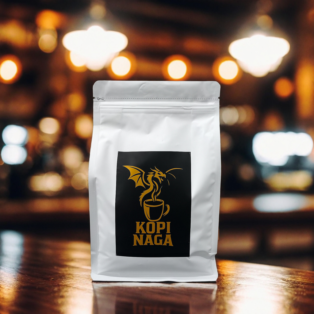 

Kopi Tubruk Robusta ( Kopi Naga White Series) 500 gram