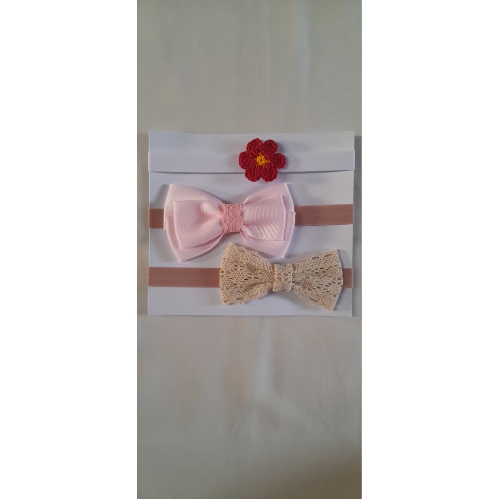 Bando bayi/bandana bayi set 3 pcs