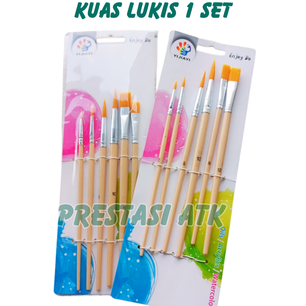

KUAS CAT AIR/ BRUSH/ LUKIS/ ACRYLIC ISI 6