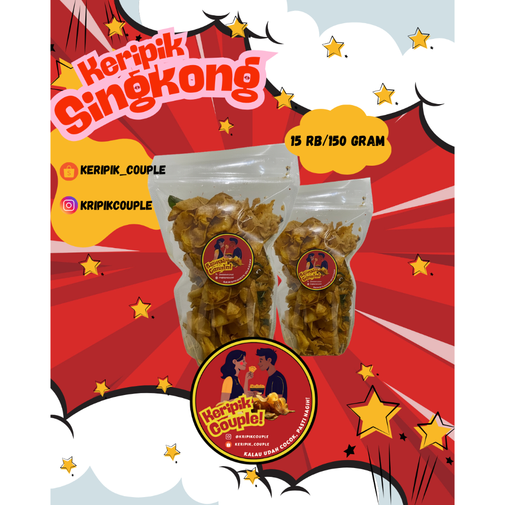 

Keripik Couple Singkong 150gram