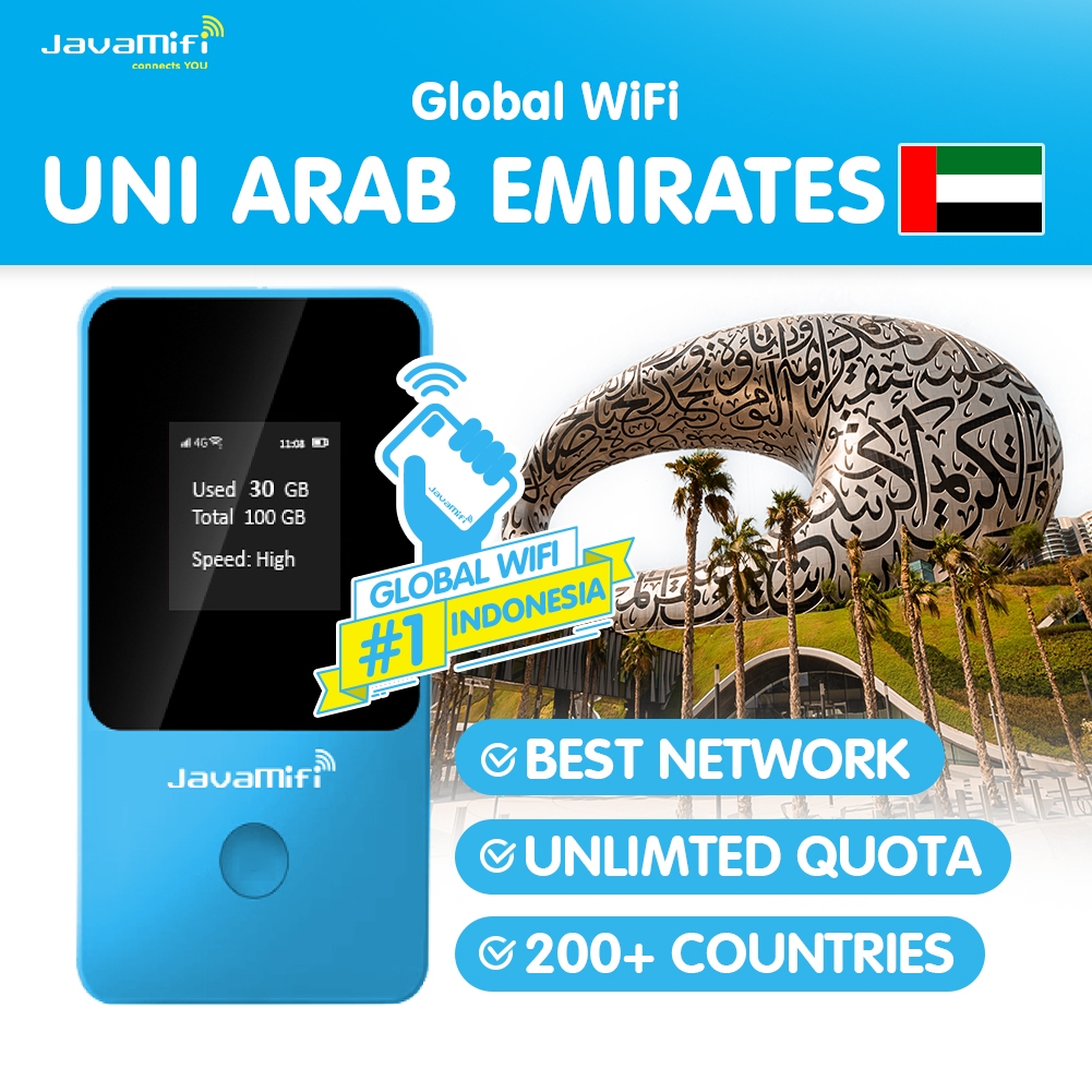 JavaMifi 4G Travel Wifi UAE Unlimited | Travel Wifi UAE