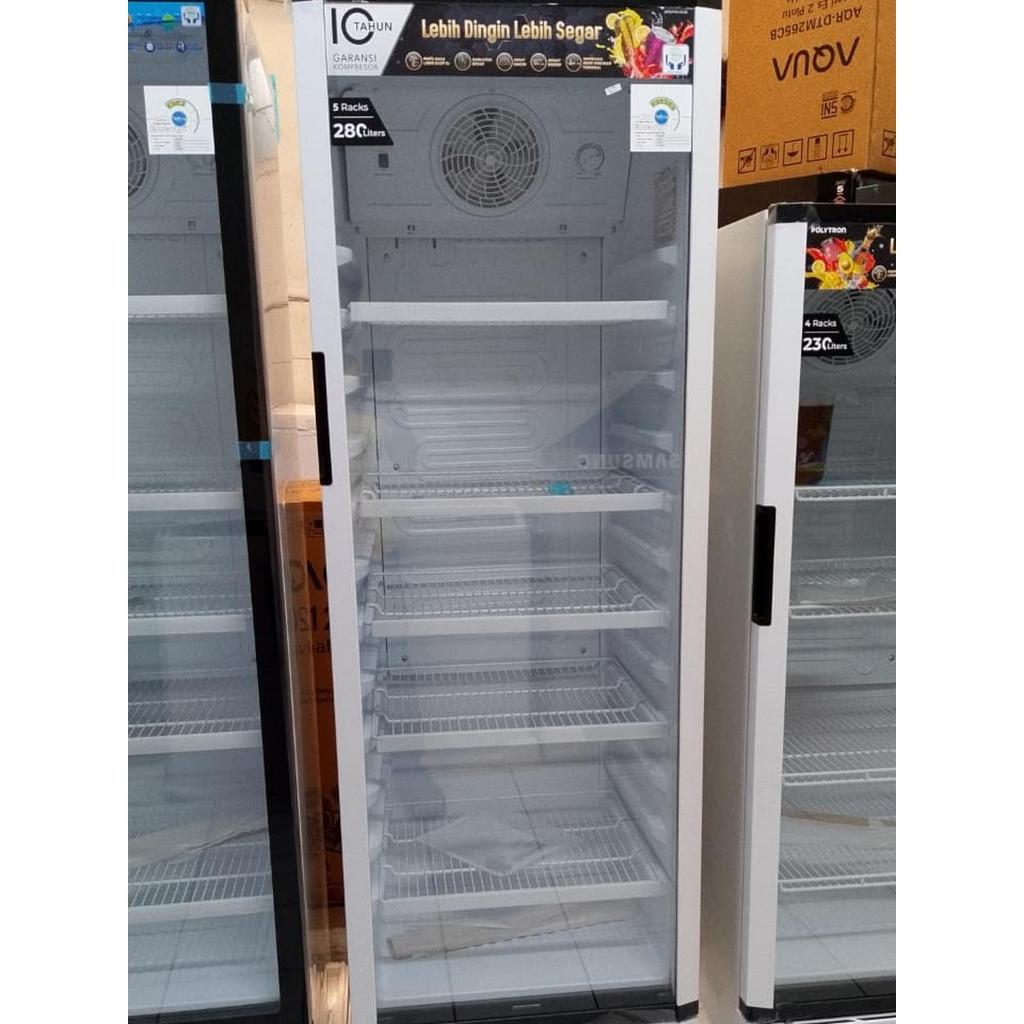 SHOWCASE POLYTRON SCN230 SCN 230 4RAK SCN 280 scn-280 230liter 5rak