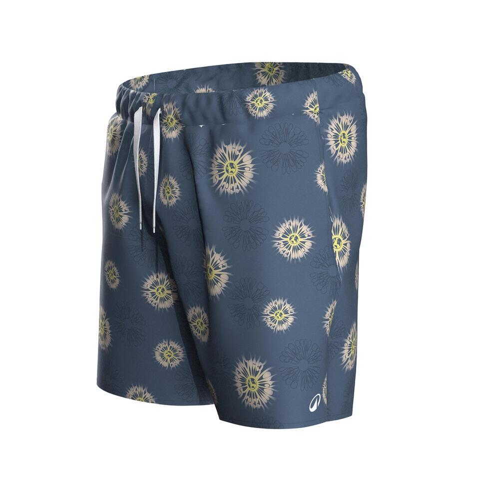 Decathlon OLAIAN Celana Selancar Pria 100 - Ukuran 15 Inci Biru Molekul - 8915622