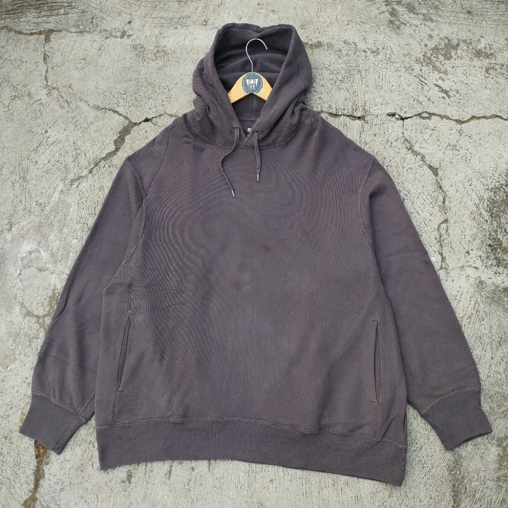 HOODIE UNIQLO JUMBO /HD UNIQLO SIZE JUMBO / HOODIE CHORCOAL PRIA JUMBO