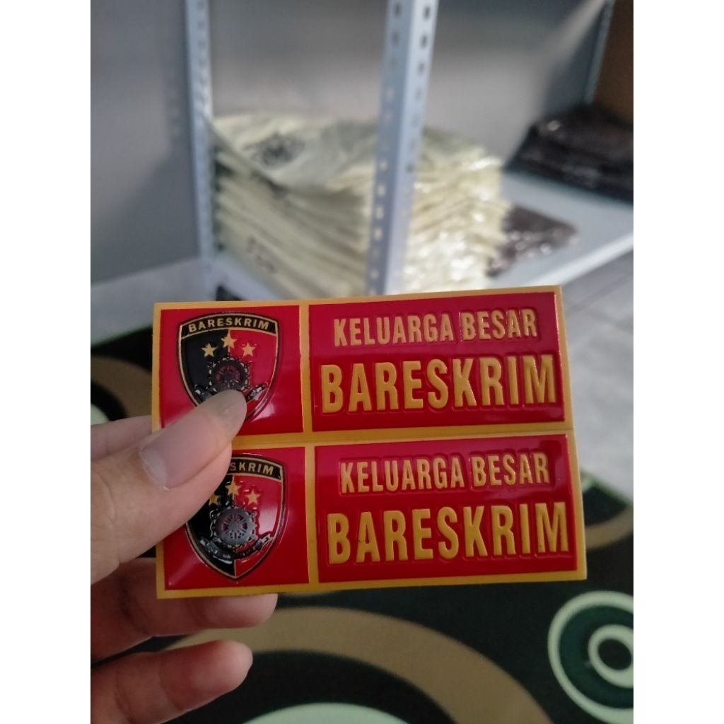 

Stiker Embos Nopol Bareskrim Sepasang