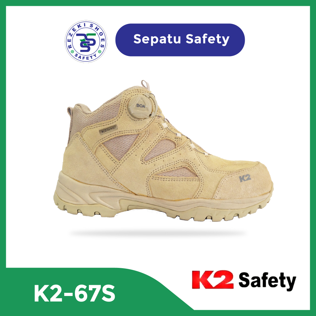 Sepatu Safety K2 Original BOA system Safety Shoes K2