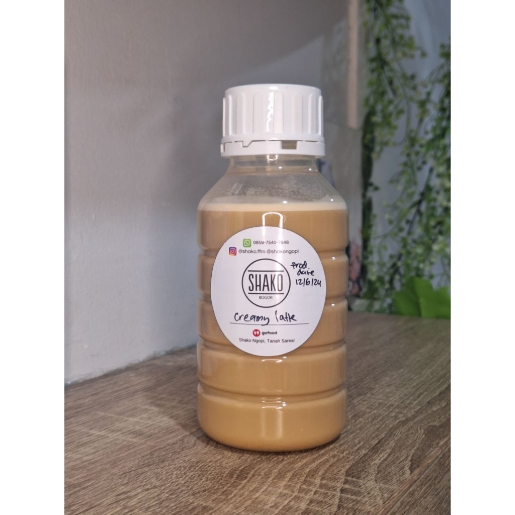 

Creamy latte 500ml - Shako