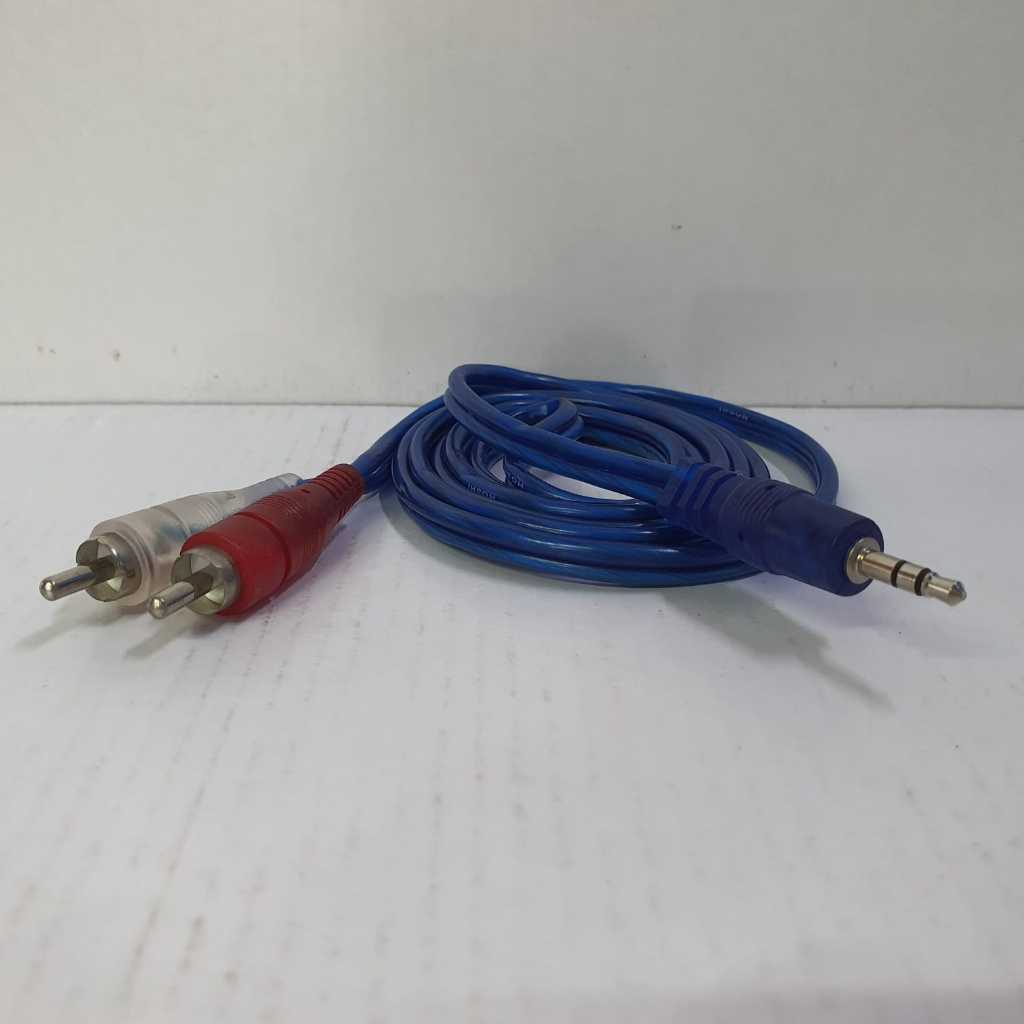 Kabel Audio Hp ke Speaker Hoshi - Kabel Jack 3,5 mm ke RCA