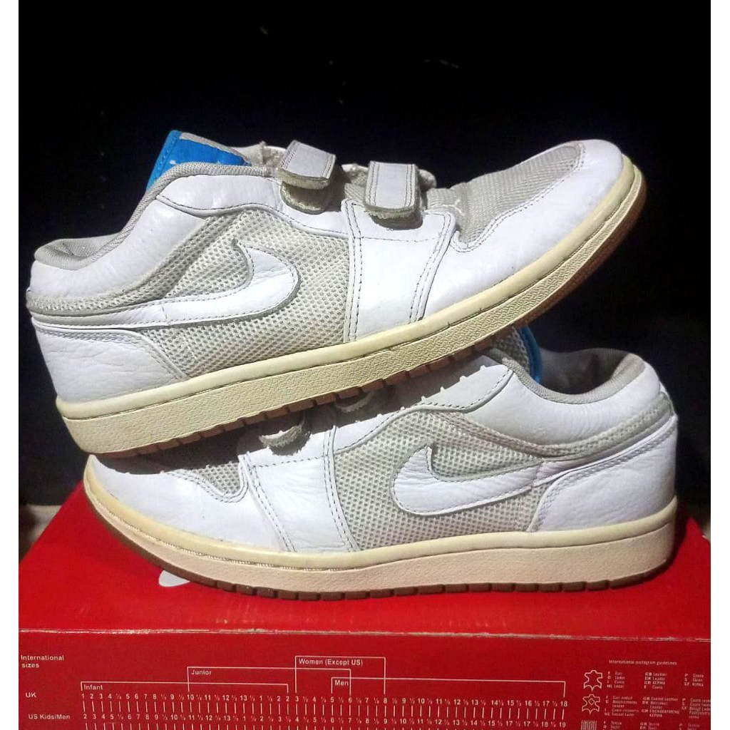 jordan Low Velcro white 2007 original