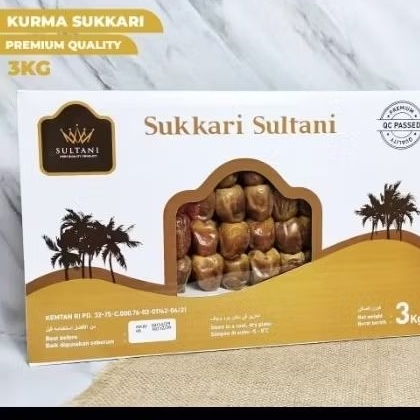 

KURMA SUKARI SULTAN PREMIUM 1 DUS ISI 3 KG