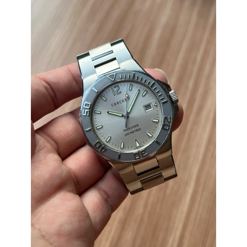 Jam Tangan RARE Luxury Concord Mariner Automatic