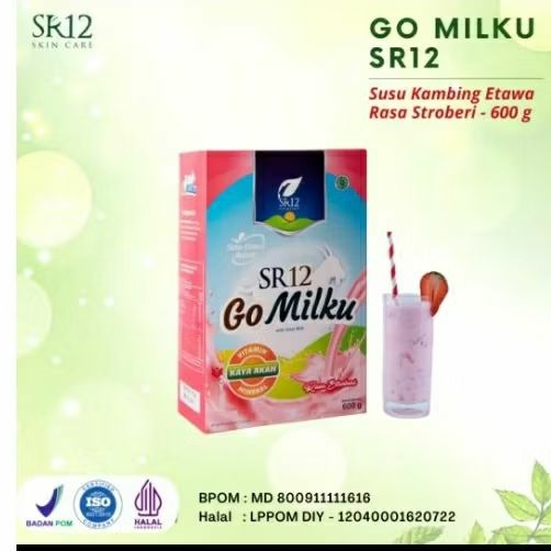 

Go Milku SR12 halal Susu Kambing Etawa Premium meningkatkan inmun aman Bumil Busui