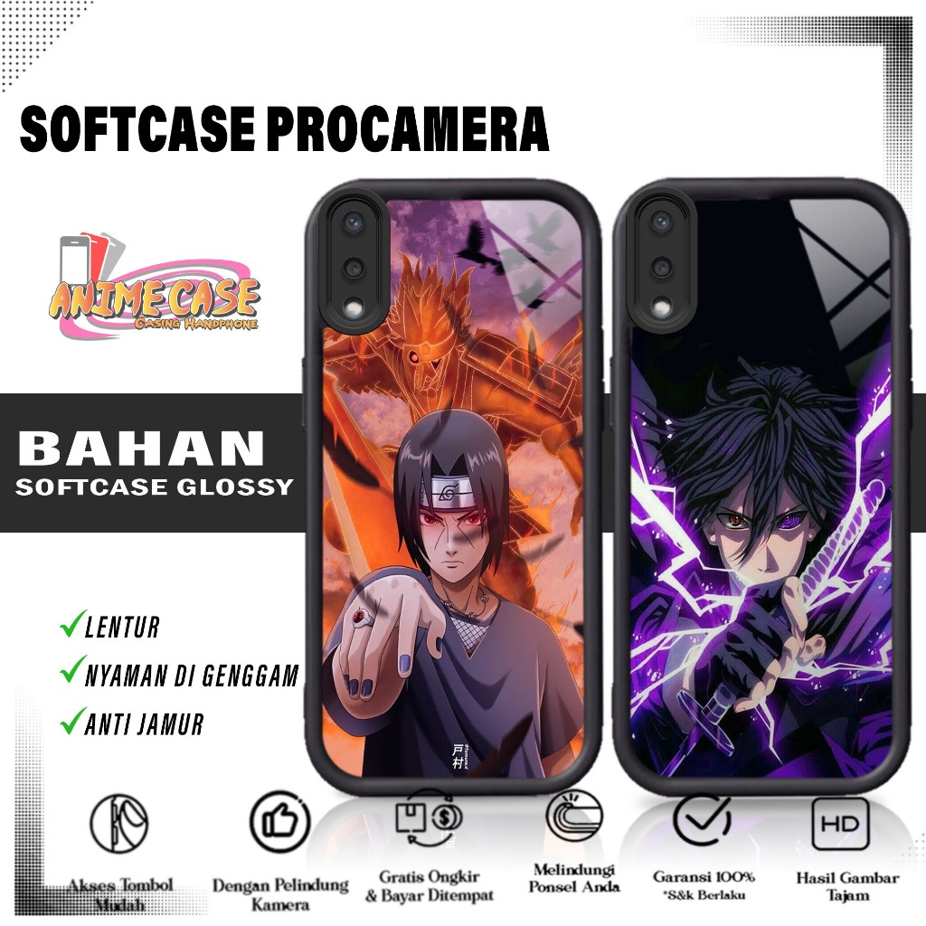 Case SAMSUNG A01 CORE M01 CORE Anime Case Motif NRTO Casing Hp 2D GLossy Softcase Hp Hardcase Hp Bis