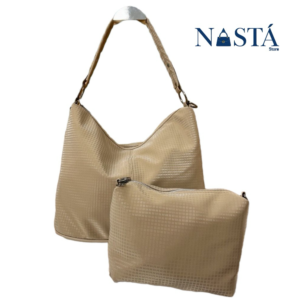Nasta Bag - Nadin - Tas Wanita hobo /tas balon/tas bahu bahan nilon anti air free pouch/tas mini