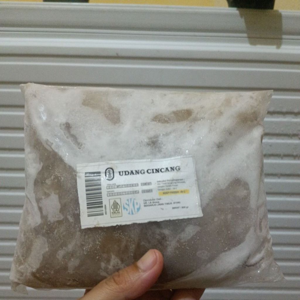 

UDANG CINCANG 500GR/ Udang Halus blender / Udang giling genjer / iKAN UDANG SUDAH CACAH BISA UNTUK SIOMAY