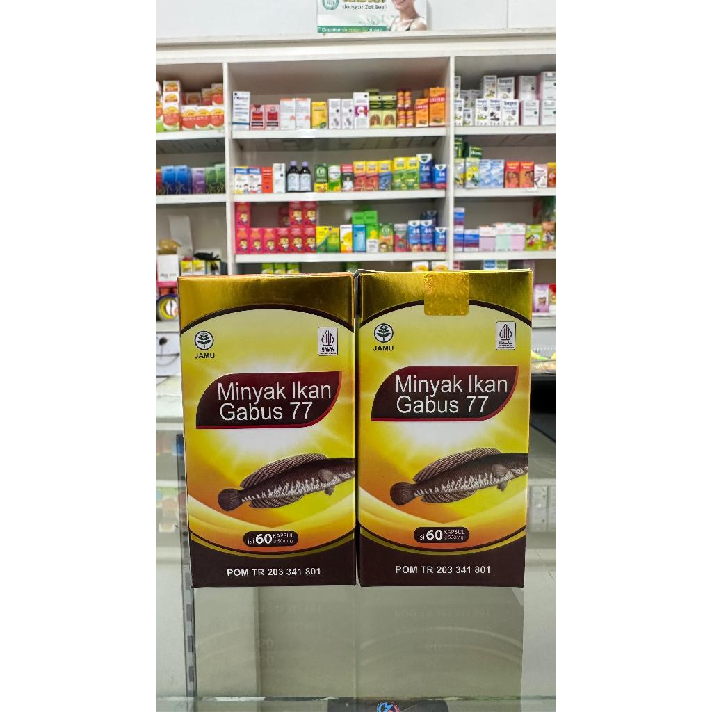 Minyak Ikan Gabus 77 / ikan gabus / ekstrak ikan gabus
