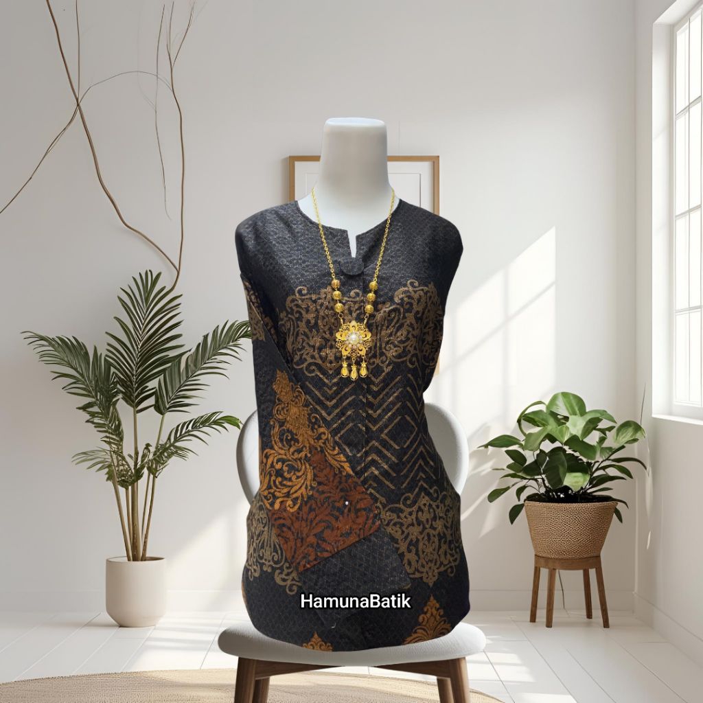 Tunik Batik Doby Solo Puring