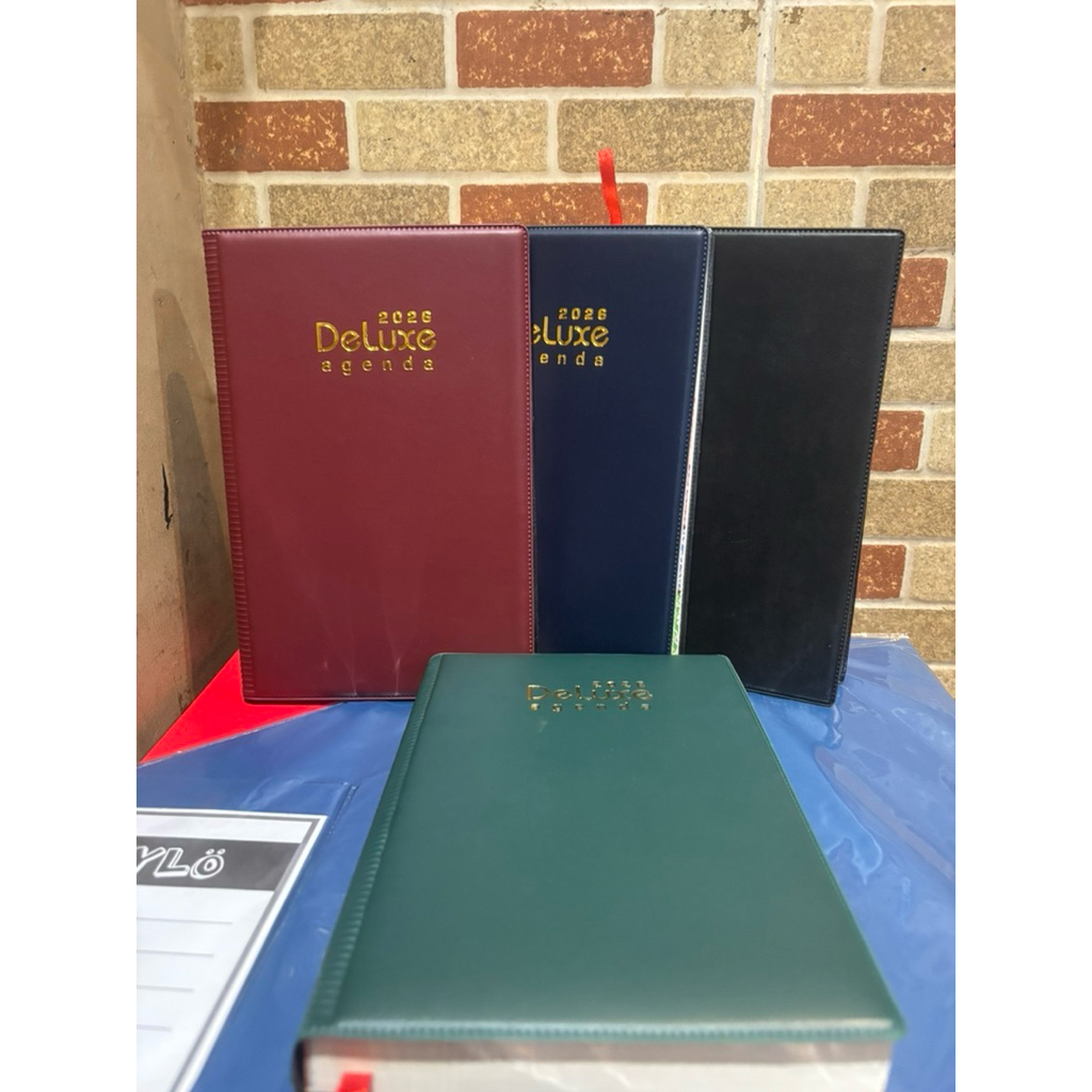 

Buku Agenda Kerja Deluxe Kertas Cream 2026