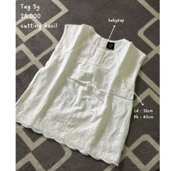 Atasan Katbol GAP original LikeNew size 2-3 tahun