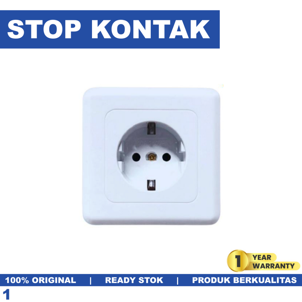 Stop Kontak Inbow Stop Kontak Tanam Dinding Dutron Stopkontak IB SNI Dutron