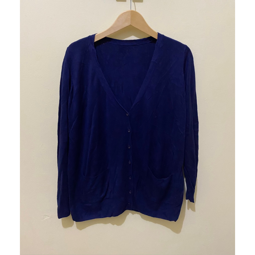 Cardigan Navy/Cardigan Vneck/Cardigan rajut