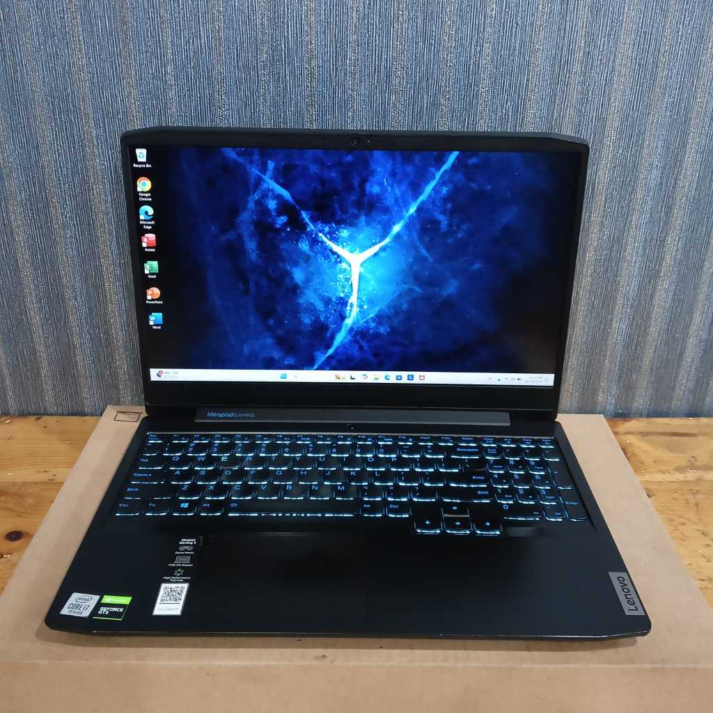 READY STOCK Laptop Lenovo Idepad Gaming 3 15 || 81Y4, Intel Core i7 - 10750H,  #DualVga,Ram 16Gb / 5
