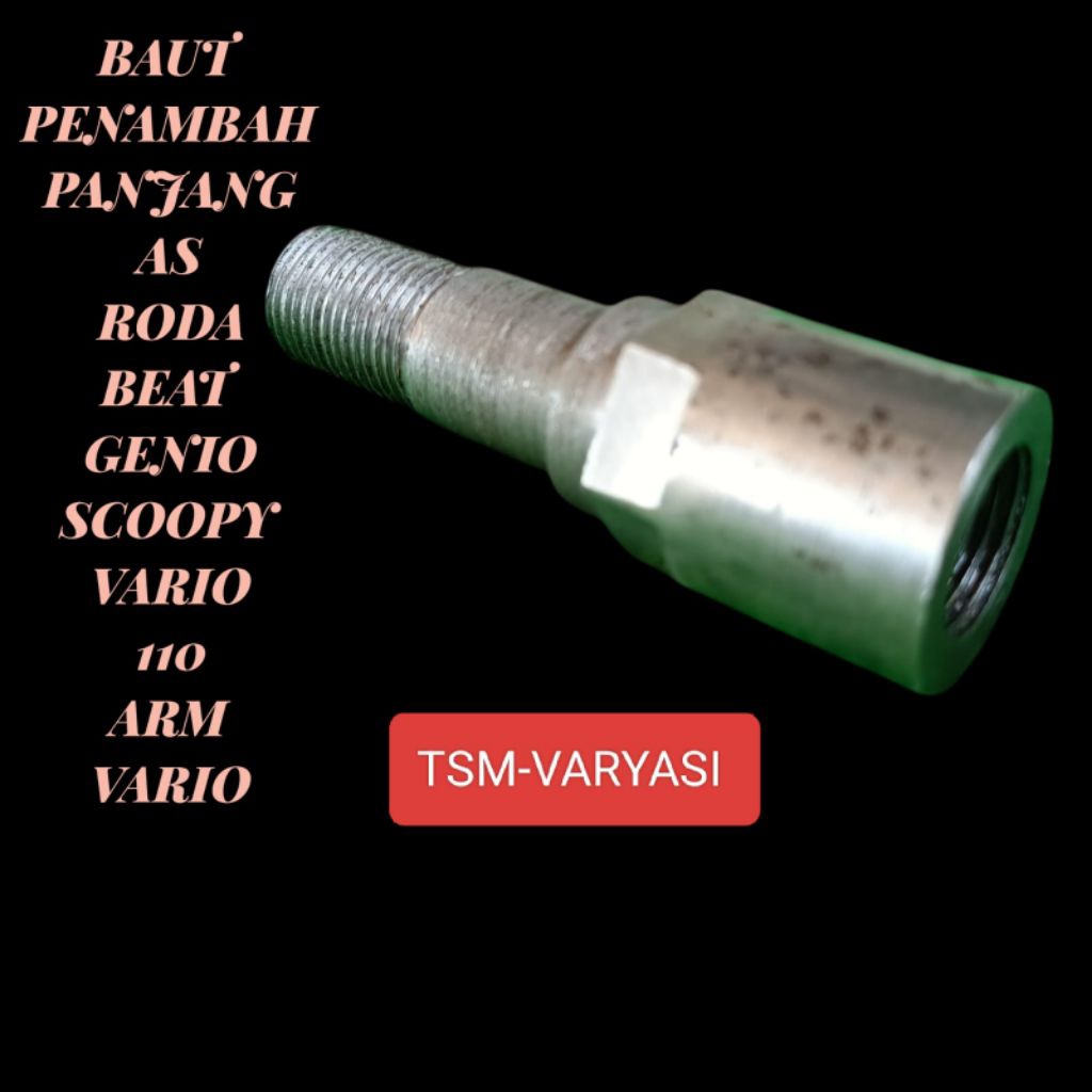 BAUT SAMBUNGAN AS RODA DELAKANG BEAT SCOOPY GENIO VARIO 100 PNP ARM VARIP DAN SKYWAVE/ BAUD