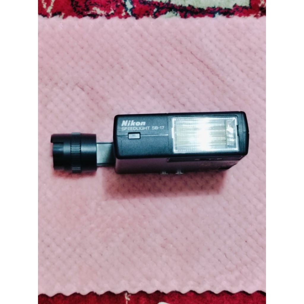FLASH NIKON SB17 UNTUK KAMERA ANALOG NIKON F2 NYALA NORMAL