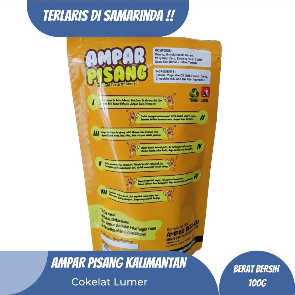 

Ampar Pisang Borneo – Camilan Khas Kalimantan - Samarinda