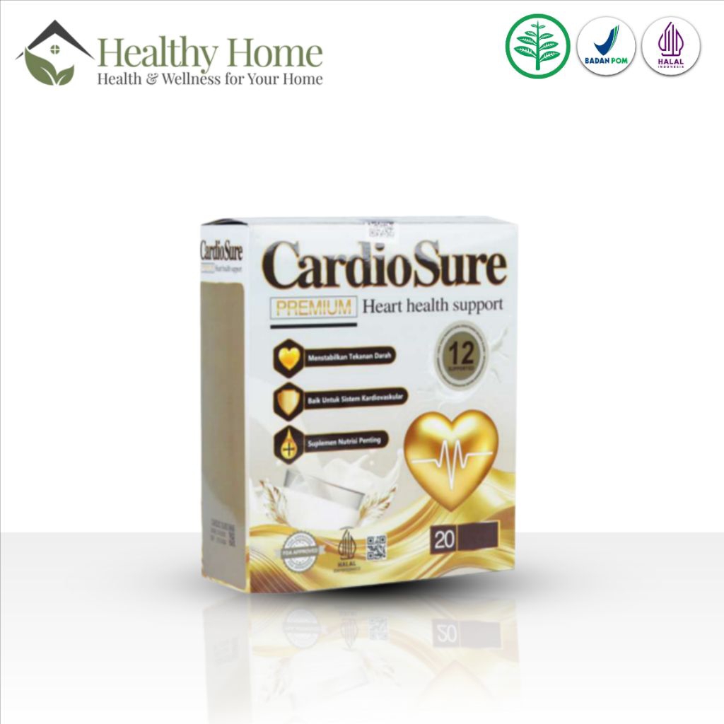 

Cardiosure Original Susu Untuk Hipertensi Kesehatan Jantung