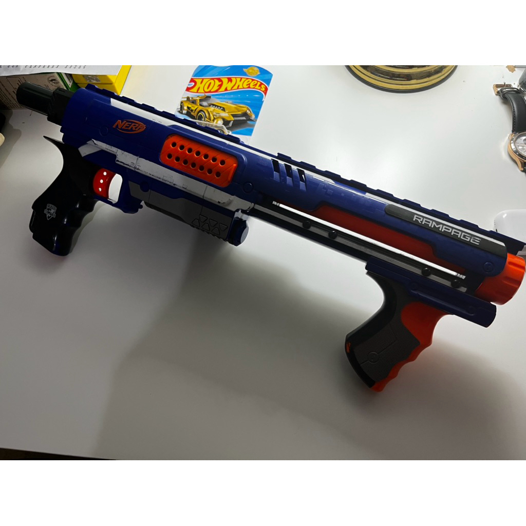Nerf Elite Rampage + Drum Magazine