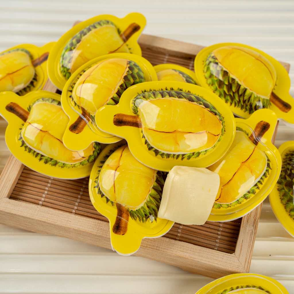 

Permen Jelly Durian 3D Kuching Raja Gunung Asli Thailand Rasa Durian Asli Halal Enak Manis