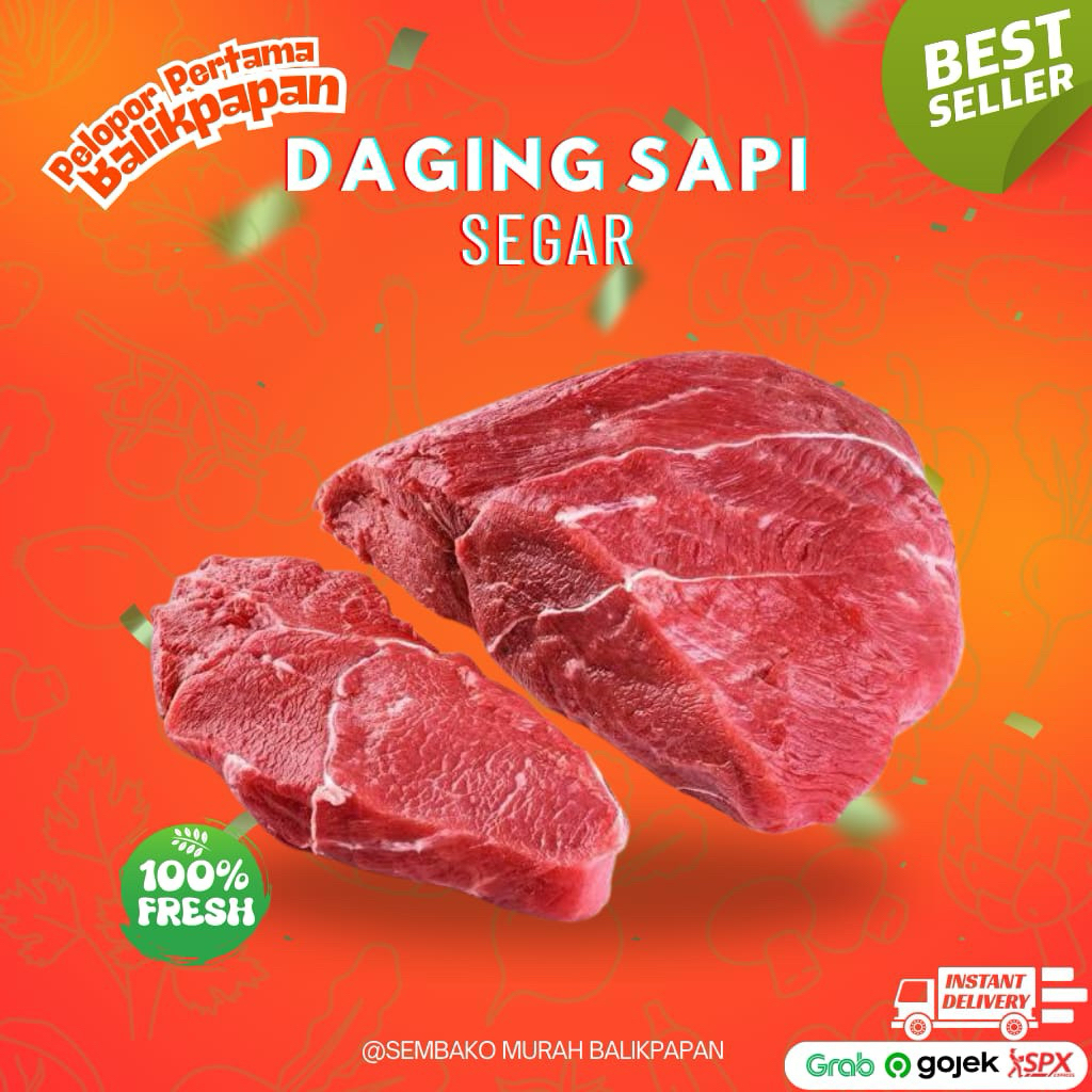 

daging sapi segar