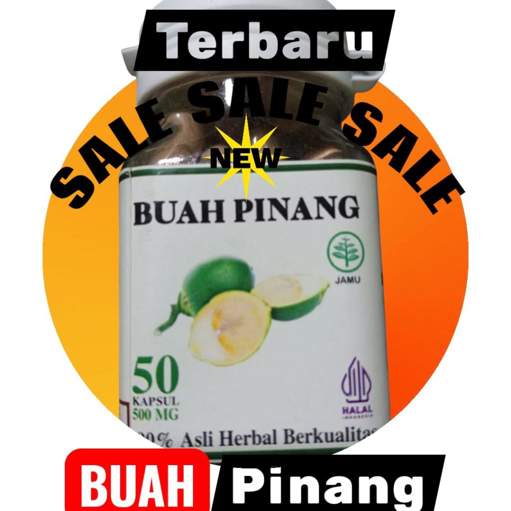 

Buah pinang pilihan kemasan botol isi 50.pcs.