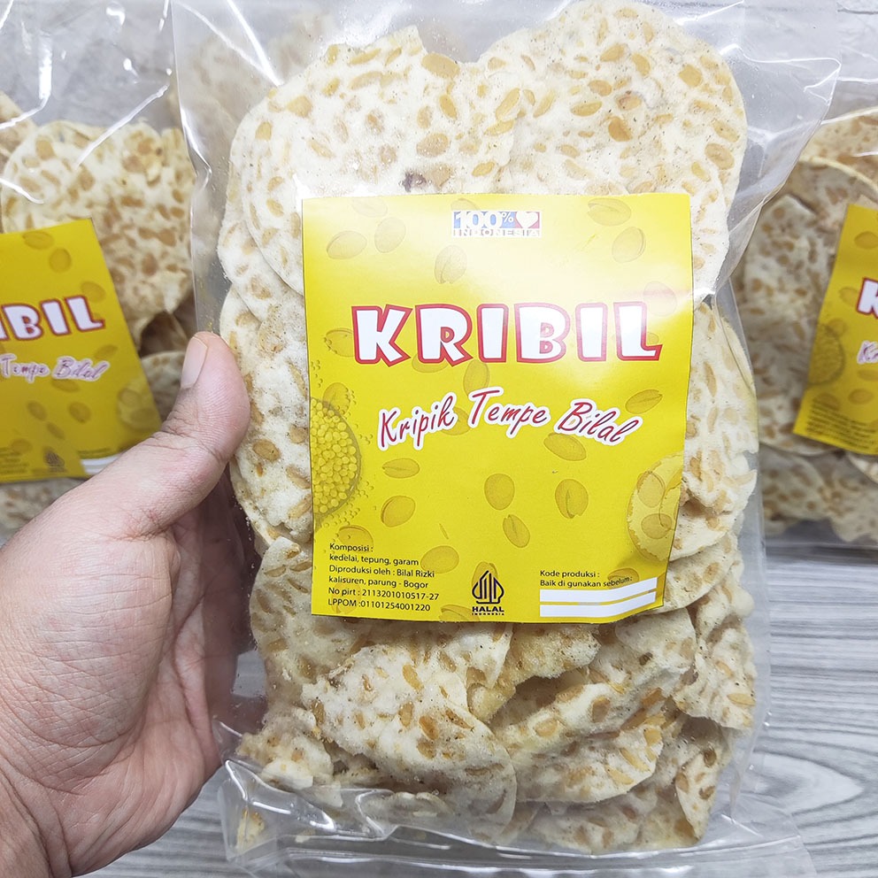 

Kripik Tempe Sagu Bilal KRIBIL - Renyah Enak Dijamin Nagih - Kemasan 200 gr