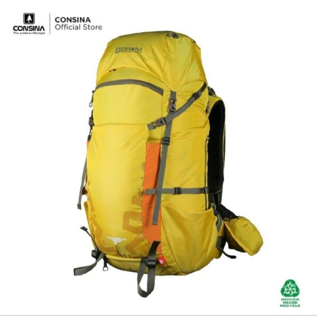 Consina Tarebbi Evo 45L Tas Gunung Carrier Ransel Backpack Ultralight UL Bushcraft Outdoor