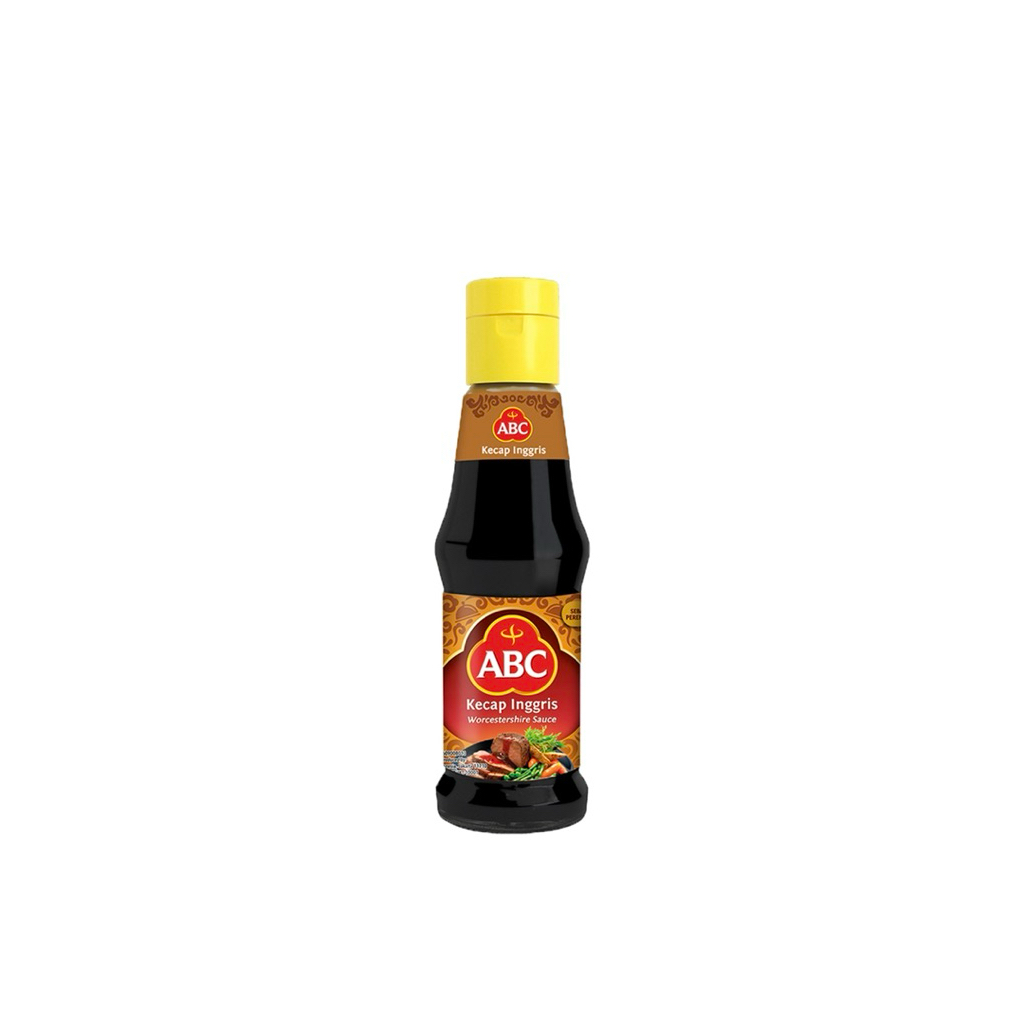 ABC Kecap Inggris Botol yang memadukan rasa Manis, Asam dan Gurih 195 Ml