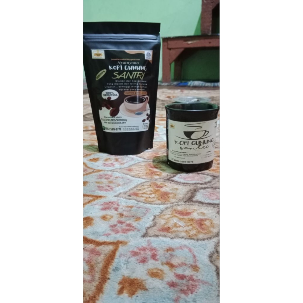 

Kopi Lelet Robusta GunungSantri 150 gram