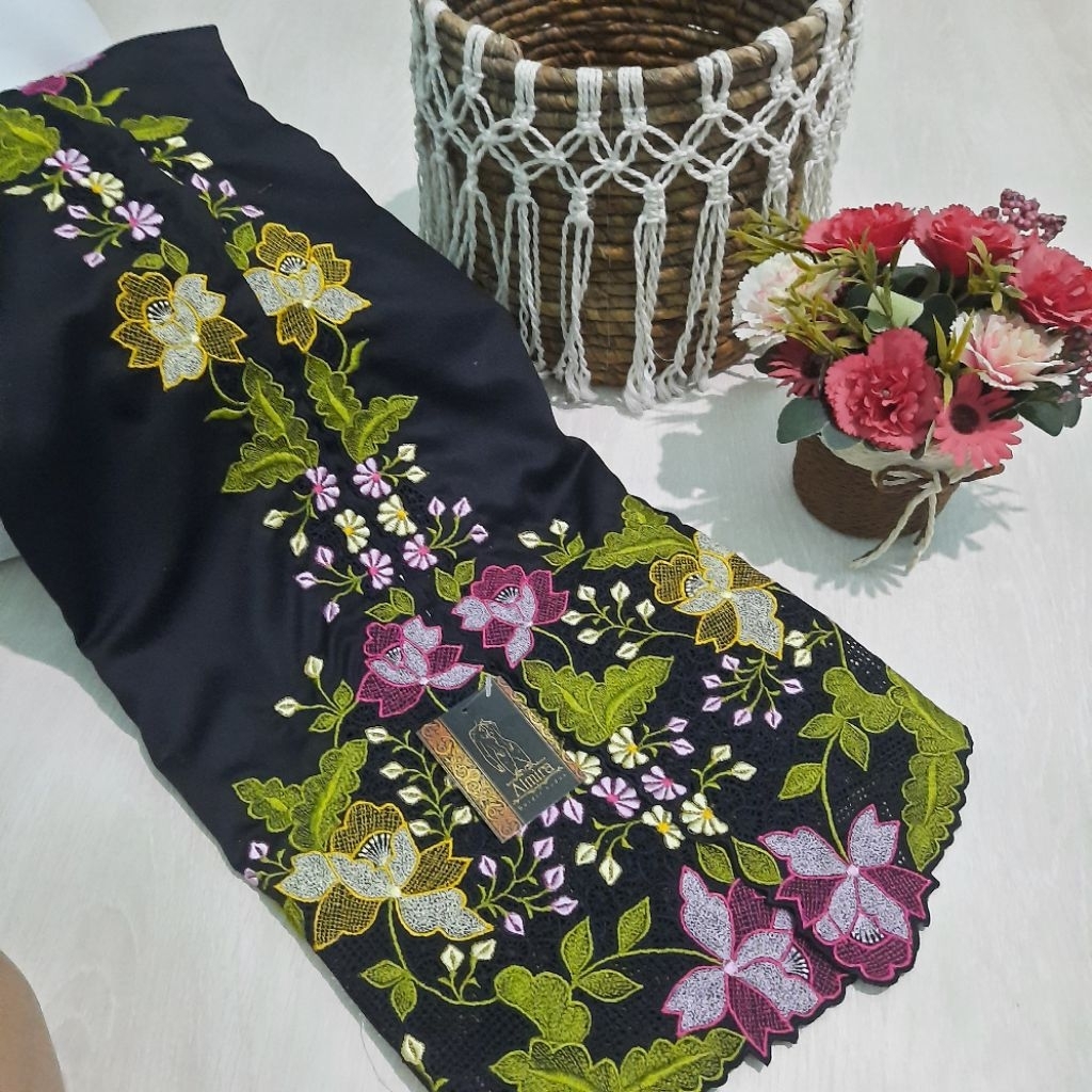 Bahan Kebaya Bordir Manual by Almira Bordir